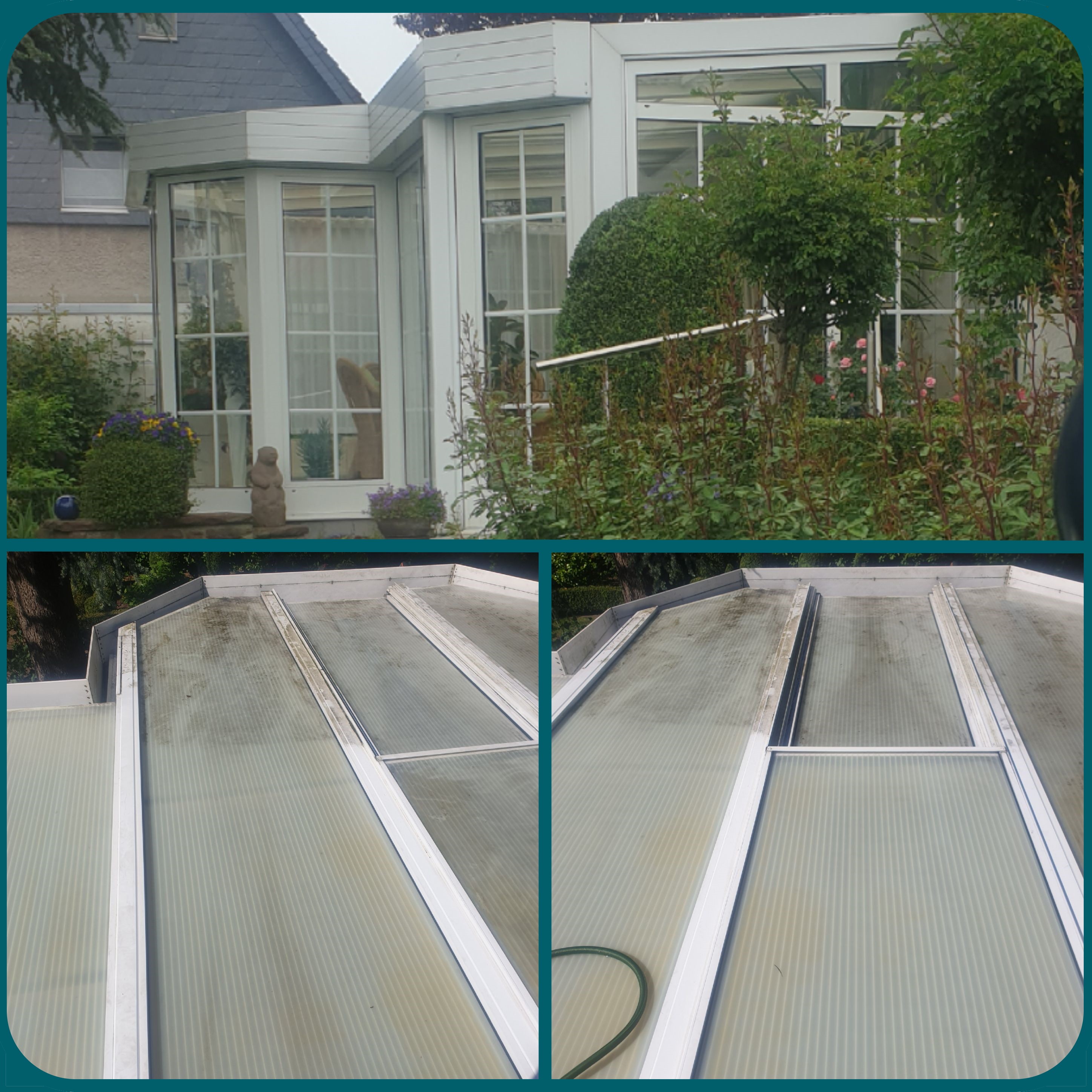 Wintergarten Glasreinigung